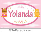 Nombre Nombre para bebé, Yolanda