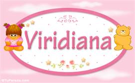 Viridiana - Nombre para bebé