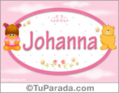 Nombre Nombre para bebé, Johanna