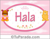 Hala - Nombre para bebé