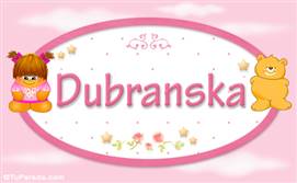 Dubranska - Nombre para bebé
