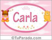 Carla - Nombre para bebé