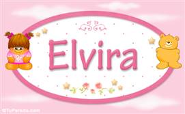 Elvira - Nombre para bebé