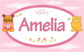 Amelia - Nombre para bebé