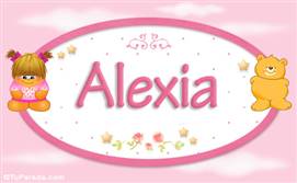 Alexia - Nombre para bebé