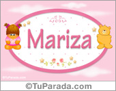 Nombre Nombre para bebé, Mariza