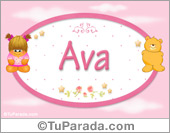 Ava - Nombre para bebé