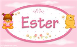 Ester - Nombre para bebé