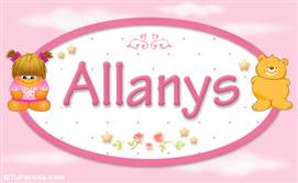 Allanys - Nombre para bebé