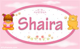 Shaira - Nombre para bebé