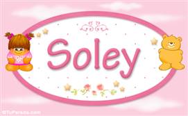 Soley - Nombre para bebé
