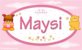 Maysi - Nombre para bebé