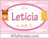 Leticia - Nombre para bebé