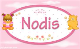 Nodis - Nombre para bebé