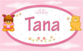 Tana - Nombre para bebé