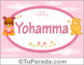 Nombre Nombre para bebé, Yohamma