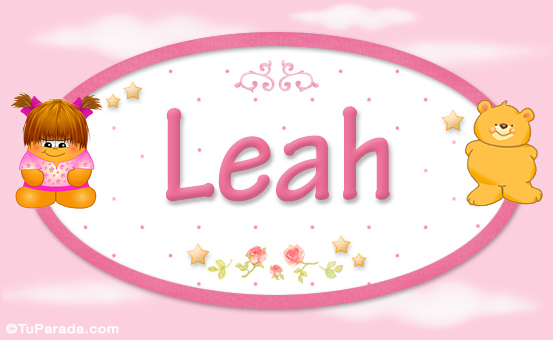 Leah - Nombre para bebé