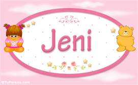 Jeni - Nombre para bebé