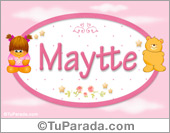 Nombre Nombre para bebé, Maytte
