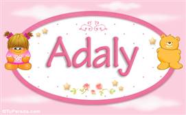 Adaly - Nombre para bebé