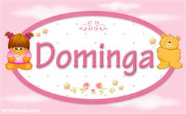 Dominga - Nombre para bebé