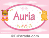 Auria - Nombre para bebé