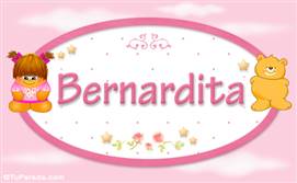 Bernardita - Nombre para bebé