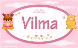 Vilma - Nombre para bebé