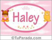 Haley - Nombre para bebé