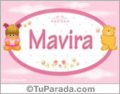Nombre Nombre para bebé, Mavira