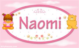 Naomi - Nombre para bebé