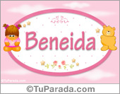 Nombre Nombre para bebé, Beneida