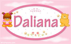 Daliana - Nombre para bebé