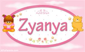 Zyanya - Nombre para bebé