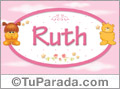 Ruth, significado del nombre Ruth - TuParada.com