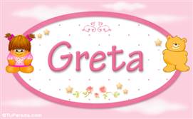 Greta - Nombre para bebé