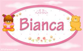 Bianca - Nombre para bebé