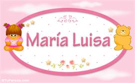 María Luisa - Nombre para bebé