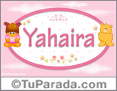 Nombre Nombre para bebé, Yahaira