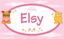 Elsy - Nombre para bebé
