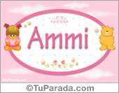 Ammi - Nombre para bebé