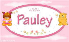 Pauley - Nombre para bebé