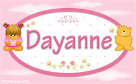 Dayanne - Nombre para bebé