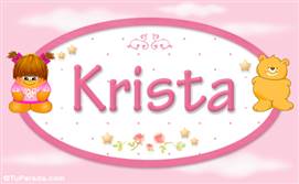 Krista - Nombre para bebé