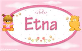 Etna - Nombre para bebé