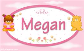 Megan - Nombre para bebé