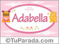 Adabella - Nombre para bebé