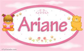 Ariane - Nombre para bebé