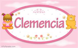 Clemencia - Nombre para bebé
