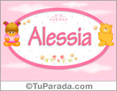 Alessia - Nombre para bebé